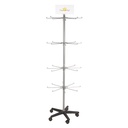 Display Mühle Schwarz Ø 56x170 cm