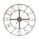 Wandklok Ø 60x2 cm / 1xAA