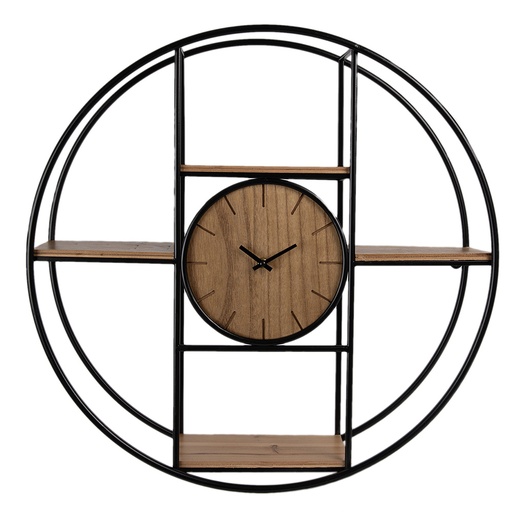 Wandklok / Wandrek Ø 60x14 cm / 1xAA