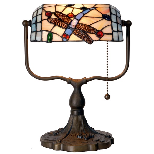 Bureaulamp Tiffany 27x20x36 cm E27/max 1x60W
