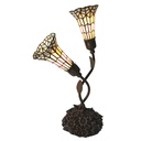 Tafellamp Tiffany 34x25x58 cm E14/max 2x25W