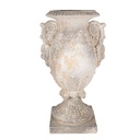 Pot de fleurs d'intérieur Beige 34x26x60 cm