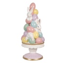 Decoratie konijnen Ø 27x61 cm