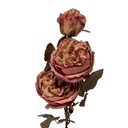 Decoratie tak met bloemen 12x15x70 cm