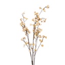 Decoratie tak met bloemen 15x15x135 cm