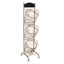 Rek met manden 30x25x98 cm