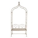 Bank met boog 108x41x239 cm