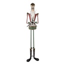 Decoratie notenkraker 38x47x183 cm