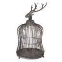 Decoratie vogelkooi Ø 26x50 cm