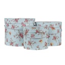 Hoedendoos (3) Ø 23x19 / Ø 20x16 / Ø 17x14 cm