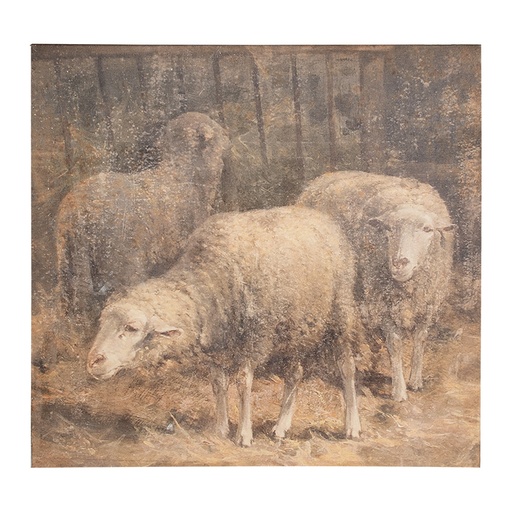 Schilderij 50x3x50 cm