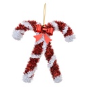 Decoratie hanger zuurstokken 16x2x17 cm