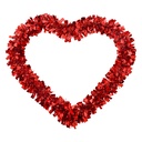 Decoratie hart 30x27x1 cm