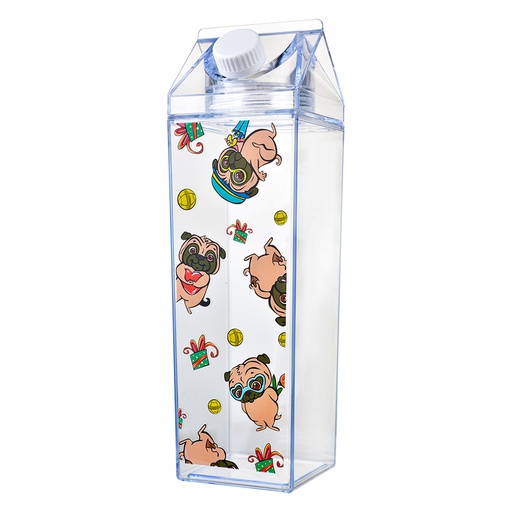 Drinkfles 8x8x26 cm / 1000 ml