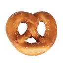 Decoratie pretzel 10x9x2 cm