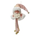 Decoratie hanger Kerstman 12x13x68 cm