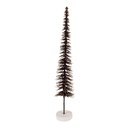 Decoratie kerstboom Ø 8x40 cm
