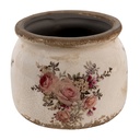 Decoratie bloempot Ø 10x9 cm