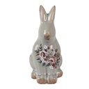 Decoratie konijn 13x10x21 cm