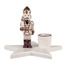 Kandelaar notenkraker 15x14x12 cm