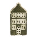 Decoratie huisje met LED 4x4x8 cm