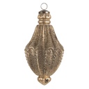 Kerstbal Ø 11x22 cm