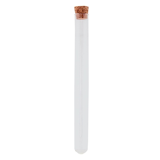 Glazen buisje met kurk Ø 1x15 cm / 15 ml