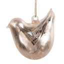 Decoratie hanger vogel 7x4x6 cm