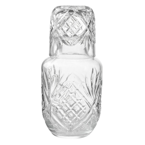 Karaf met glas Ø 9x19 cm / 150 ml / 550 ml