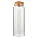 Voorraadpotje met kurken deksel Ø 4x13 cm