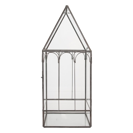 Decoratie kweekkasje 15x15x38 cm