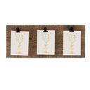 Fotolijst met 3 klemmen 36x3x15 cm