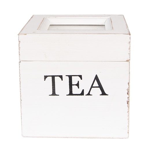 Theedoos 12x12x12 cm
