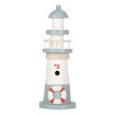 Decoratie vuurtoren Ø 8x22 cm