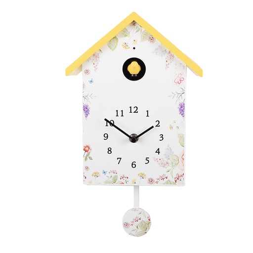 Wandklok 20x10x26 cm / 3xAA