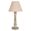 Lampe de table Marron Beige Ø 23x45 cm E27/max 1x40W