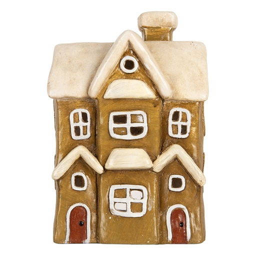 Decoratie huis 23x15x33 cm