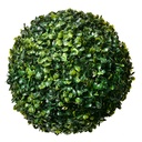Decoratie kunststof bol buxus Ø 24 cm