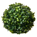 Decoratie kunststof bol buxus Ø 17 cm