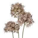 Decoratie tak met bloemen 10x10x62 cm