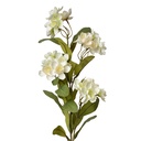 Decoratie tak met bloemen 17x14x70 cm