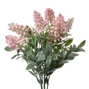 Decoratie tak met bloemen 15x15x32 cm