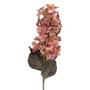 Decoratie tak met bloemen 8x8x72 cm