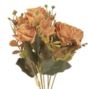 Decoratie tak met bloemen 12x10x29 cm