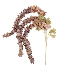 Decoratie tak met bloemen 14x14x135 cm