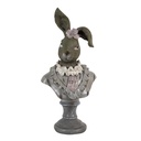 Decoratie konijn 12x12x32 cm