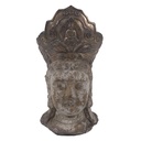 Decoratie hoofd Boeddha 12x9x22 cm