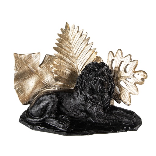Decoratie leeuw 23x13x16 cm