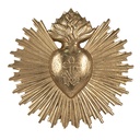 Wanddecoratie 17x2x16 cm