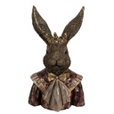 Decoratie konijn 23x18x40 cm